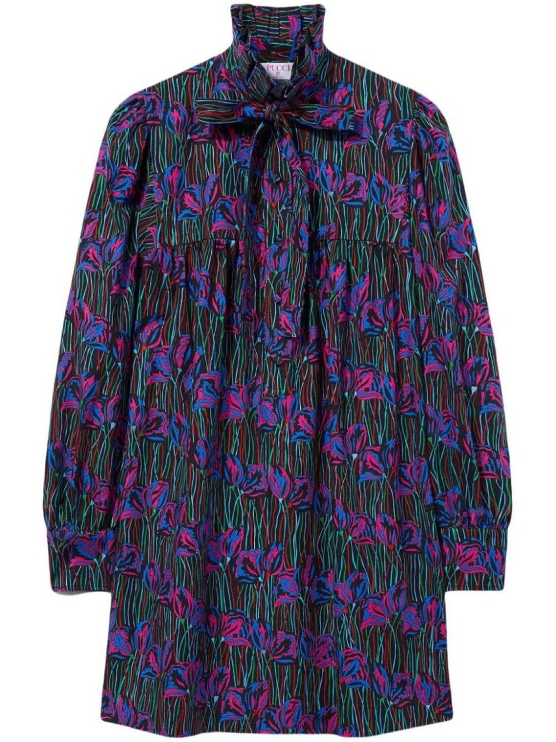 PUCCI платье мини с цветочным принтом, фиолетовый
PUCCI платье мини с цветочным принтом, фиолетовый