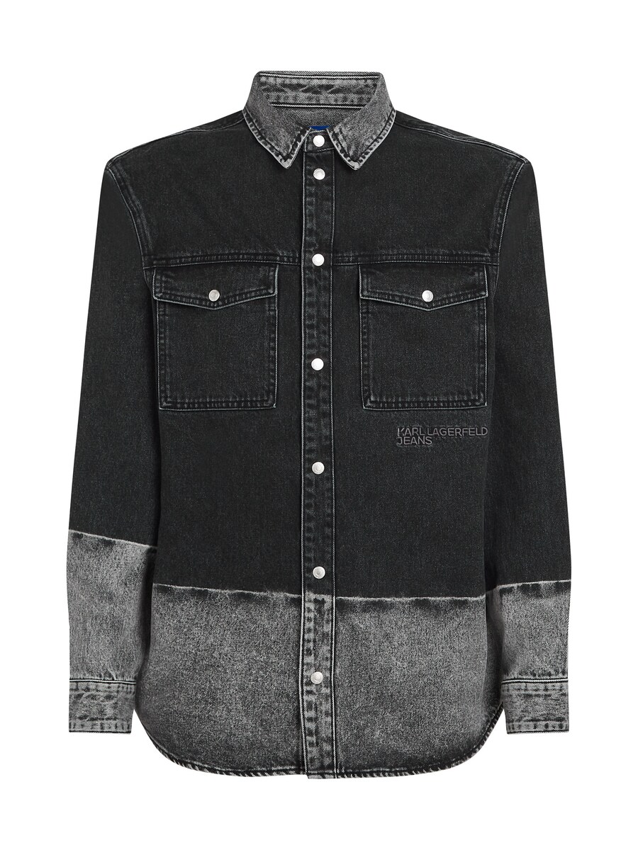 Рубашка на пуговицах классического кроя KARL LAGERFELD JEANS, цвет Black/mottled black
Рубашка на пуговицах классического кроя KARL LAGERFELD JEANS, цвет Black/mottled black