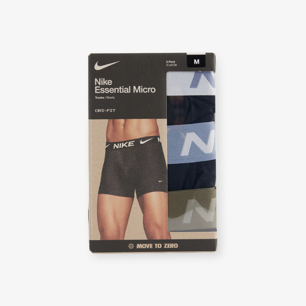 Трусы-боксеры Nike трикотажные с логотипом 3 шт, мультиколор
Трусы-боксеры Nike трикотажные с логотипом 3 шт, мультиколор