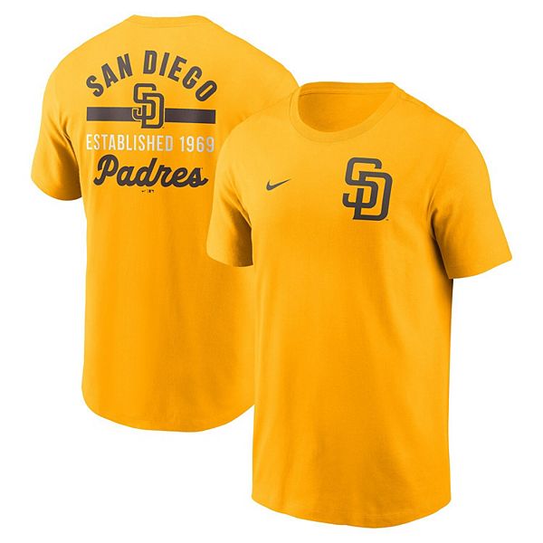 Мужская футболка San Diego padres 2-hit золотистого цвета Nike
Мужская футболка San Diego padres 2-hit золотистого цвета Nike