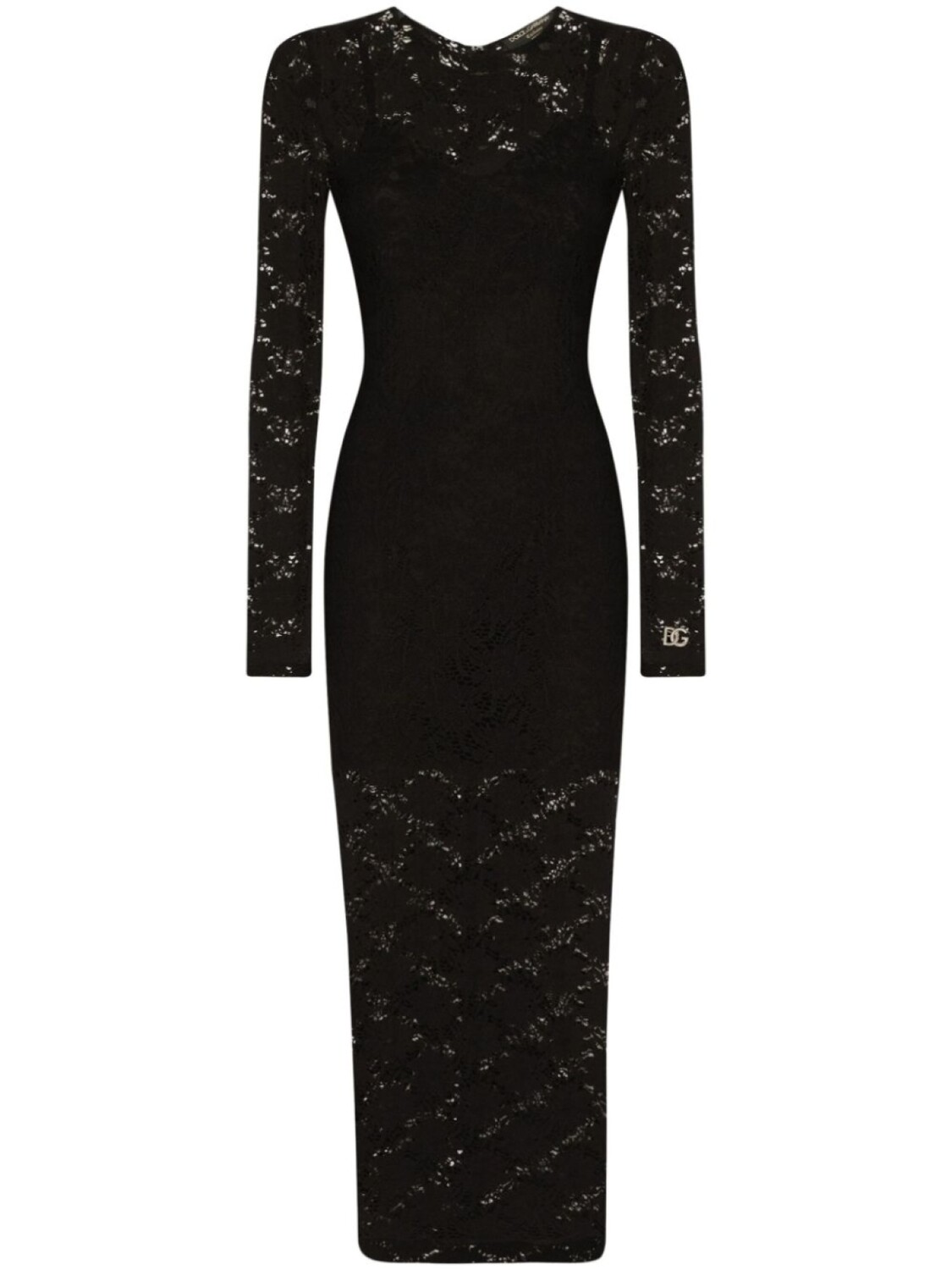 Dolce & Gabbana платье миди с кружевными вставками, черный
Dolce & Gabbana платье миди с кружевными вставками, черный