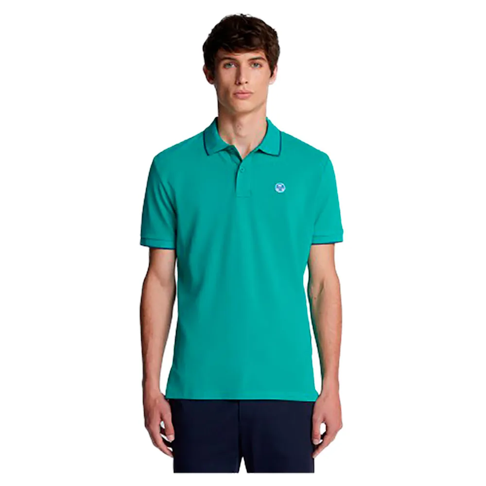 Поло с коротким рукавом North Sails 692353, зеленый
Поло с коротким рукавом North Sails 692353, зеленый