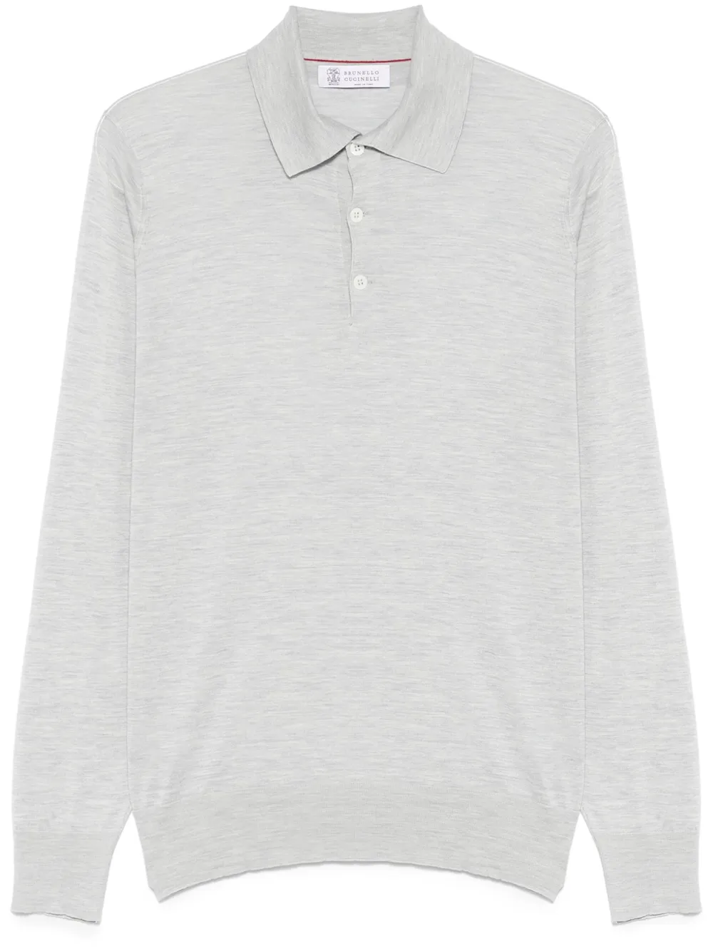 Рубашка поло тонкой вязки Brunello Cucinelli, серый
Рубашка поло тонкой вязки Brunello Cucinelli, серый