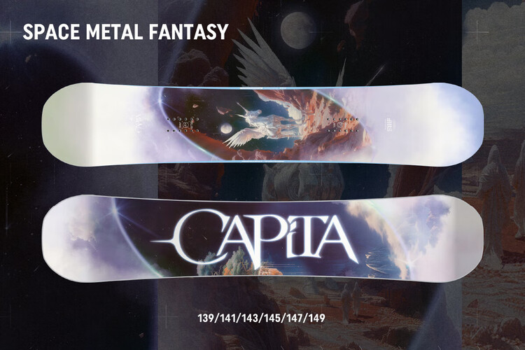 Capita EXDO W26 Однобортная доска 2526 Парковая лыжа для карвинга, SPACEMETALFANTASY 147см
Capita EXDO W26 Однобортная доска 2526 Парковая лыжа для карвинга, SPACEMETALFANTASY 147см