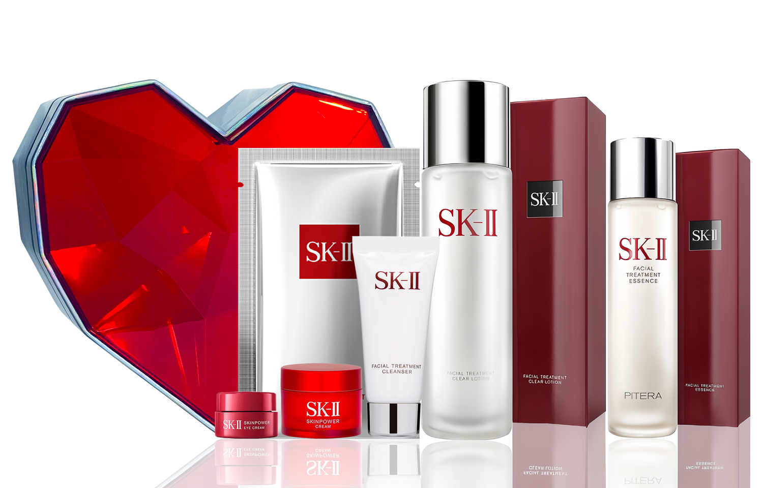 SK II Qingyinglu наборы для ухода за кожей Unisex SK-II, sk-ii heart-stopping ace 6-piece set
SK II Qingyinglu наборы для ухода за кожей Unisex SK-II, sk-ii heart-stopping ace 6-piece set