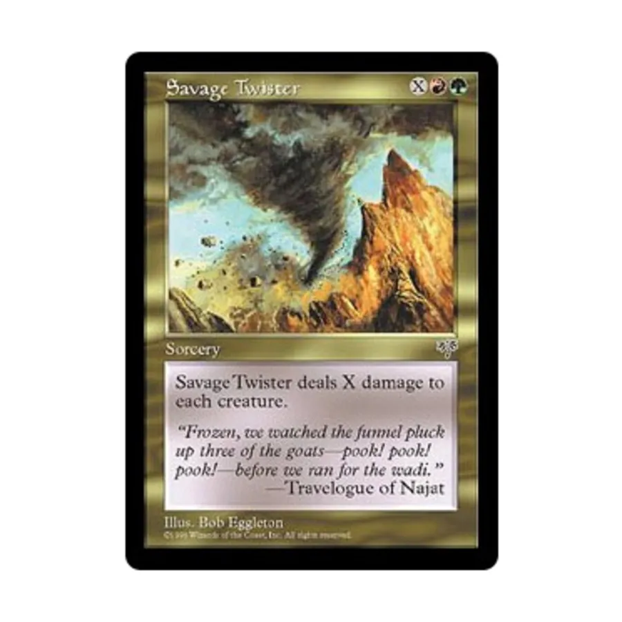 CCG Дикарь Твистер (U), MTG - Mirage
CCG Дикарь Твистер (U), MTG - Mirage