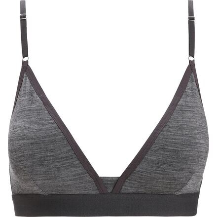 Бюстгальтер Siren женский Icebreaker, цвет Gritstone Heather 
Бюстгальтер Siren женский Icebreaker, цвет Gritstone Heather