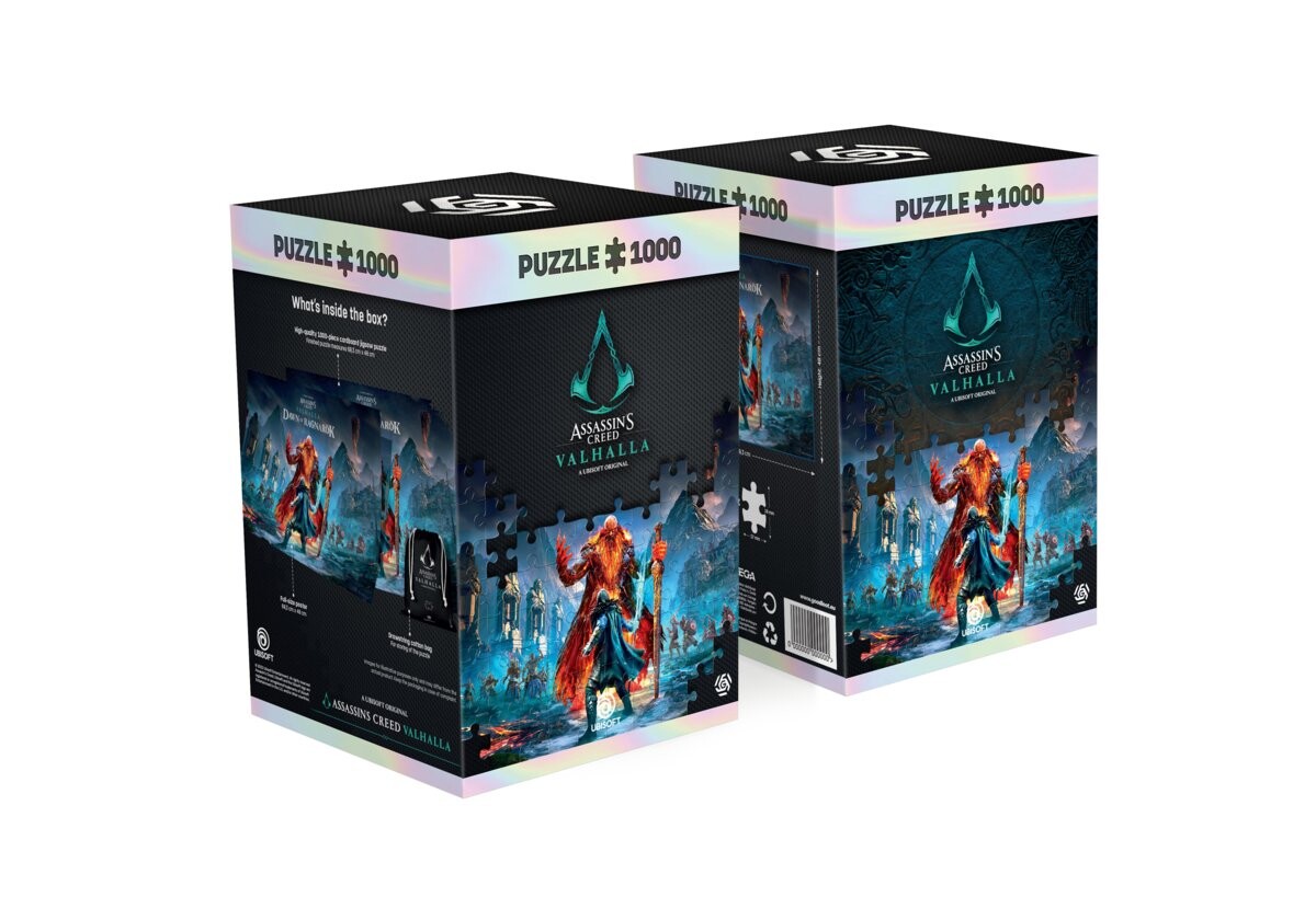 Хороший лут, пазл, Assassin's Creed Valhalla: Dawn of Ragnarok Puzzle, 1000 шт. Good Loot
Хороший лут, пазл, Assassin's Creed Valhalla: Dawn of Ragnarok Puzzle, 1000 шт. Good Loot