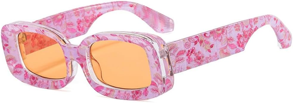 Женские солнцезащитные очки в стиле ретро прямоугольной формы, модные оттенки конфетных цветов, защита от УФ-излучения UV400; мужские солнцезащитные очки с прозрачным градиентом generic, Pink Pattern Orange
Женские солнцезащитные очки в стиле ретро прямоугольной формы, модные оттенки конфетных цветов, защита от УФ-излучения UV400; мужские солнцезащитные очки с прозрачным градиентом generic, Pink Pattern Orange