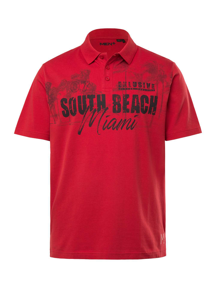 Футболка поло Men Plus, красный
Футболка поло Men Plus, красный