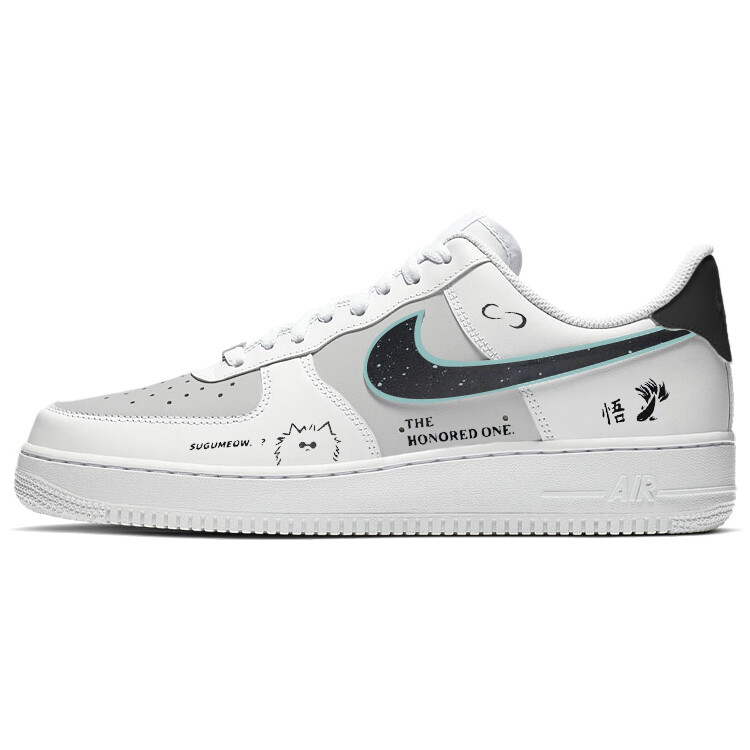 Кроссовки Nike Air Force 1 Skateboarding Shoes Women's Low-top Black/grey/white, черный/белый/серый
Кроссовки Nike Air Force 1 Skateboarding Shoes Women's Low-top Black/grey/white, черный/белый/серый