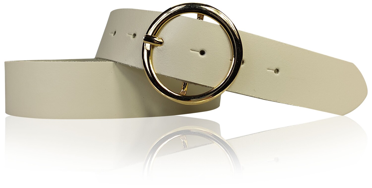 Кожаный ремень FRONHOFER, кремовый
Кожаный ремень FRONHOFER, кремовый