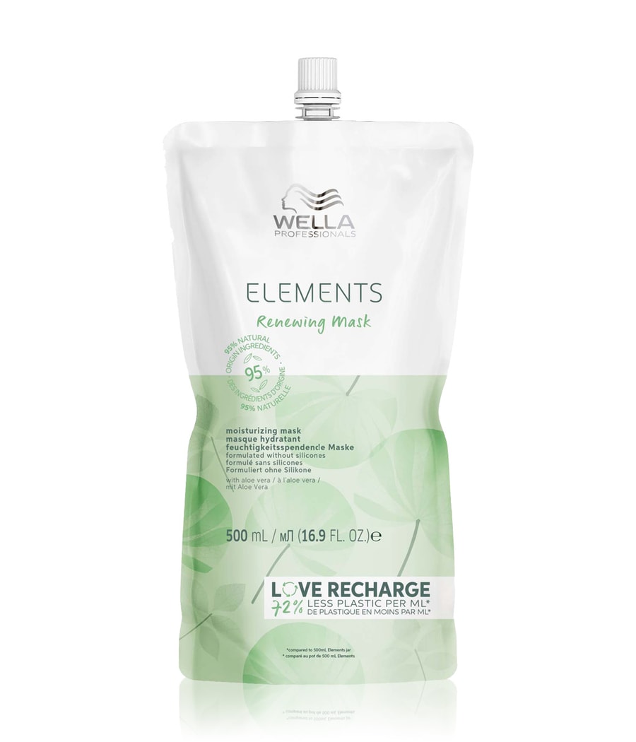 Маска для волос Wella Professionals Elements Renewing Nachfüllpack, 500 ml
Маска для волос Wella Professionals Elements Renewing Nachfüllpack, 500 ml