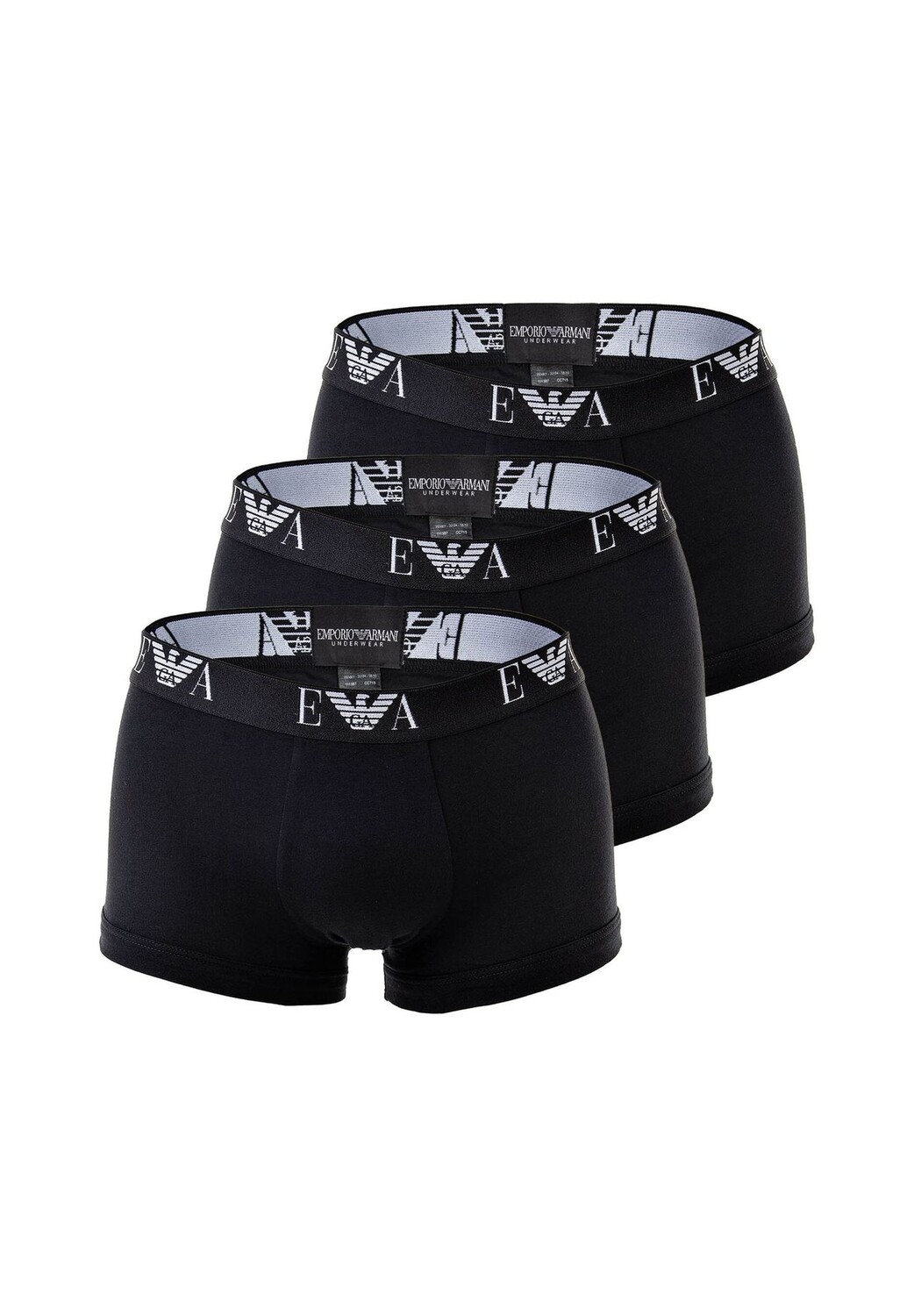 Набор мужских шорт из 3 шт.: плавки, брюки, нижнее белье, хлопок стрейч EMPORIO ARMANI, черный
Набор мужских шорт из 3 шт.: плавки, брюки, нижнее белье, хлопок стрейч EMPORIO ARMANI, черный