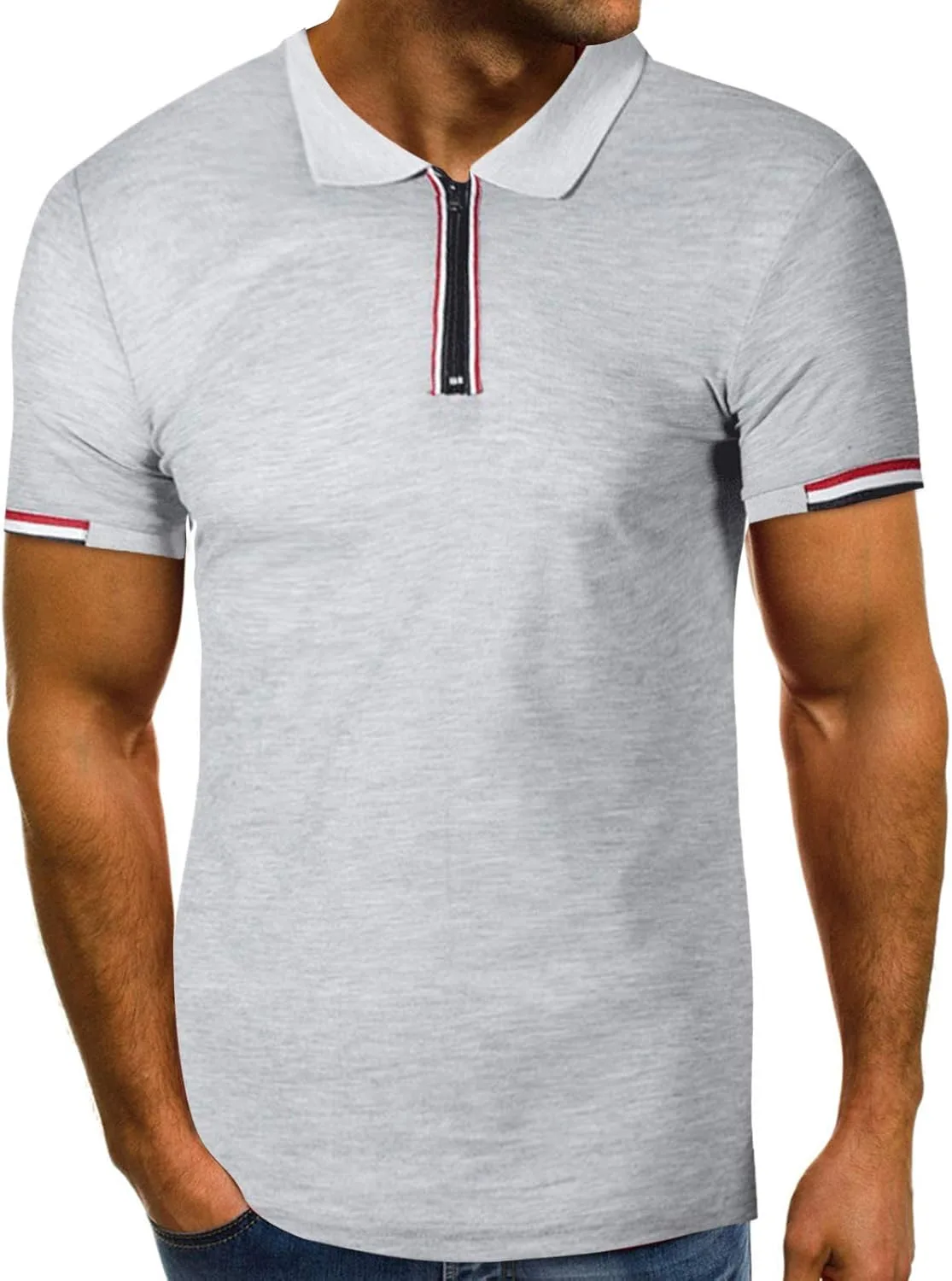 Muscularfit Casual Shirt для мужчин, летняя легкая футболка-поло с коротким рукавом
Muscularfit Casual Shirt для мужчин, летняя легкая футболка-поло с коротким рукавом