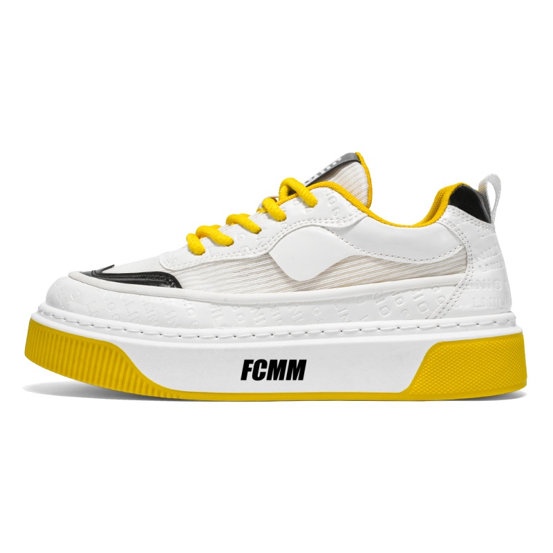Скользоустойчивые амортизирующие легкие детские скейтбординг кроссовки для подростков FCMM, белый/желтый
Скользоустойчивые амортизирующие легкие детские скейтбординг кроссовки для подростков FCMM, белый/желтый