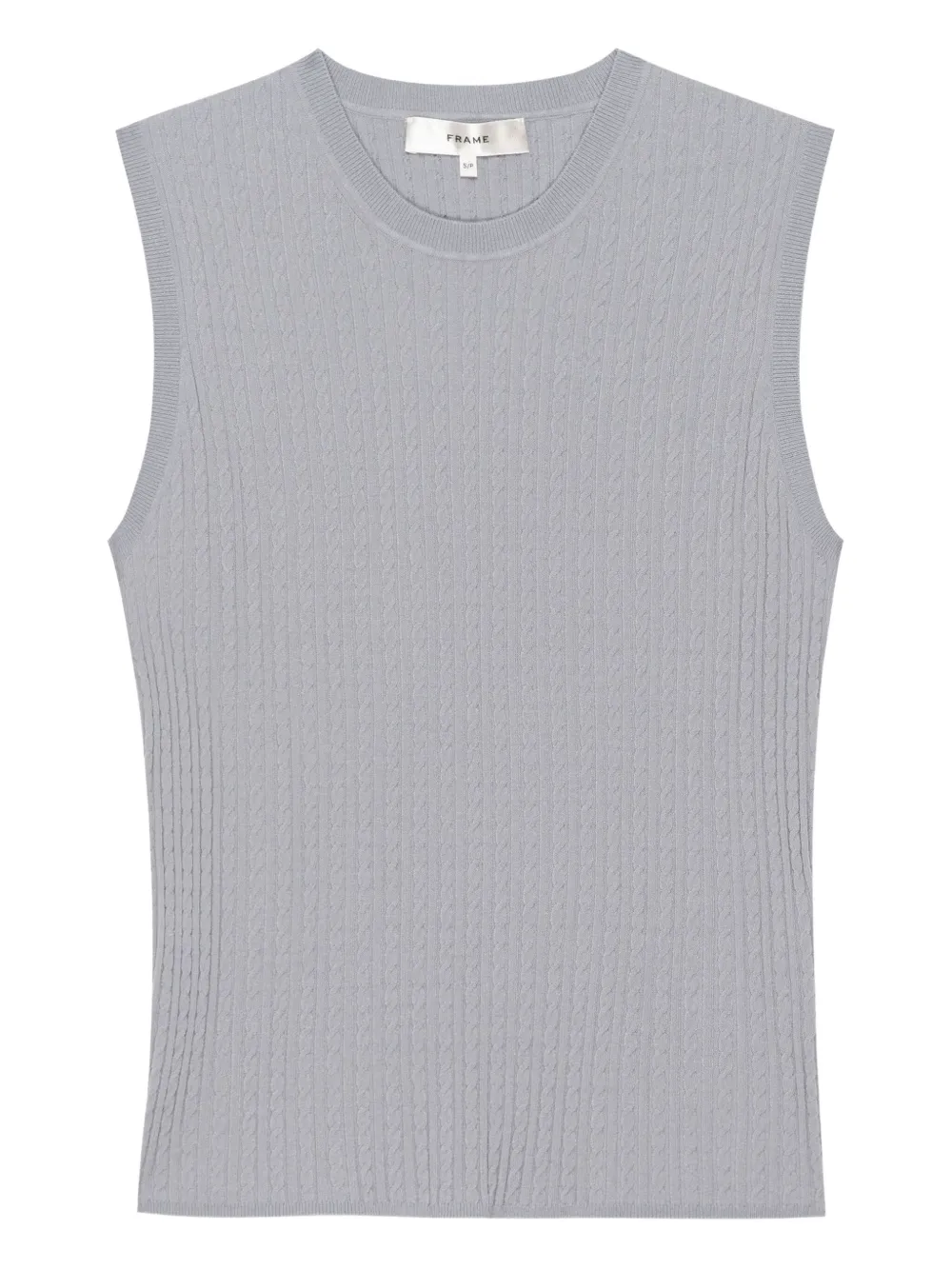 Топ без рукавов из трикотажного полотна FRAME, серый
Топ без рукавов из трикотажного полотна FRAME, серый