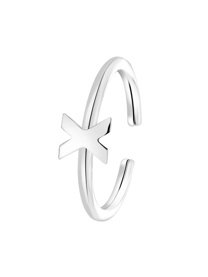 Lucardi Серебряное кольцо 925 пробы с буквой «X»
Lucardi Серебряное кольцо 925 пробы с буквой «X»