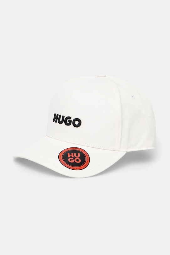 Хлопковая кепка с козырьком Hugo, бежевый
Хлопковая кепка с козырьком Hugo, бежевый
