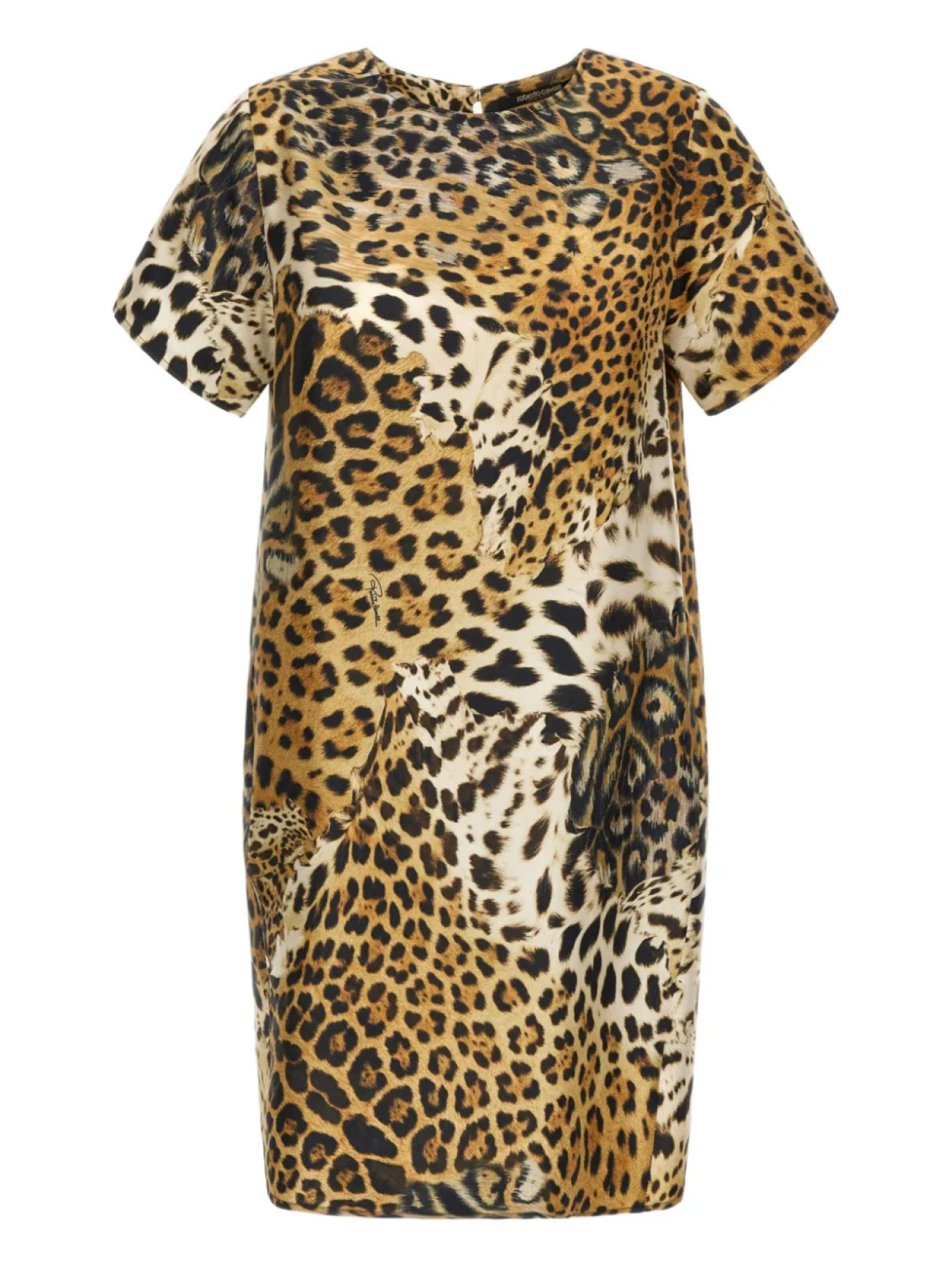Мини-платье с леопардовым принтом Roberto Cavalli, нейтральный
Мини-платье с леопардовым принтом Roberto Cavalli, нейтральный