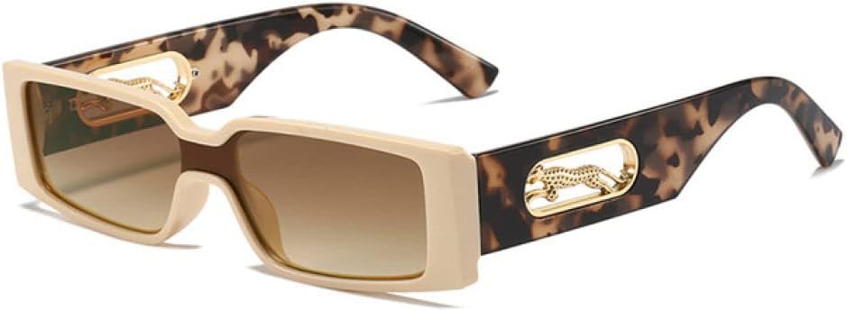 Солнцезащитные очки прямоугольной формы для женщин, градиентные, с защитой от УФ-излучения UV400, винтажный металлический дизайн с изображением гепарда generic, Beige Leopard Tea
Солнцезащитные очки прямоугольной формы для женщин, градиентные, с защитой от УФ-излучения UV400, винтажный металлический дизайн с изображением гепарда generic, Beige Leopard Tea