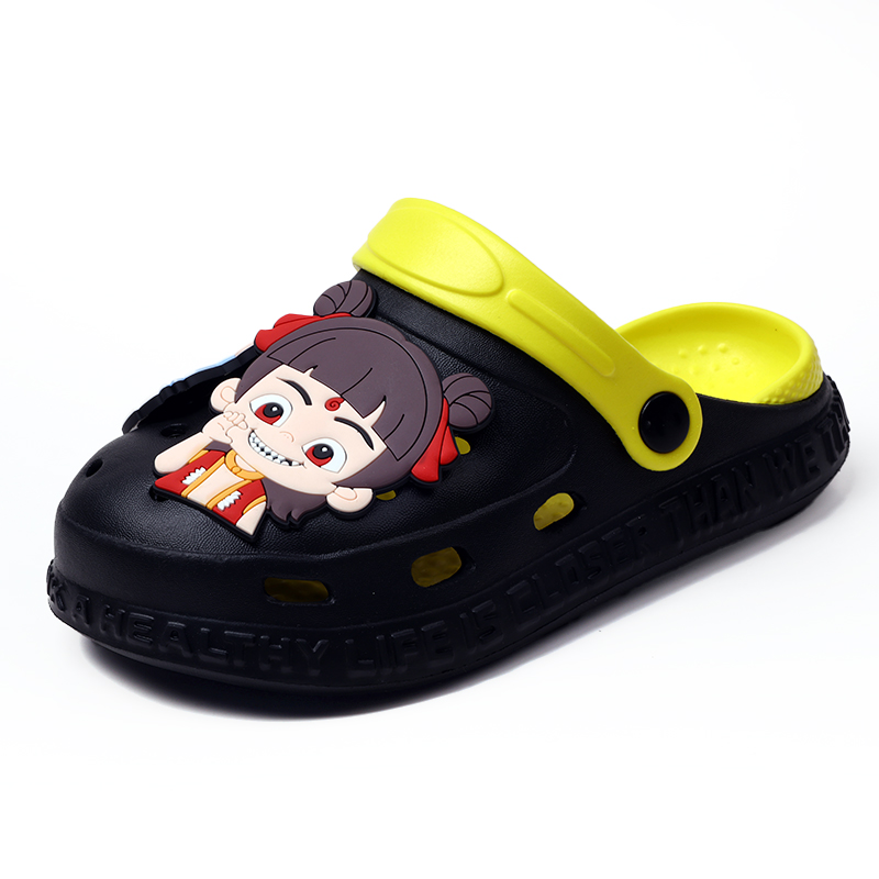 Легкие нескользящие амортизирующие тапочки для детей FCMM, черный/желтый
Легкие нескользящие амортизирующие тапочки для детей FCMM, черный/желтый