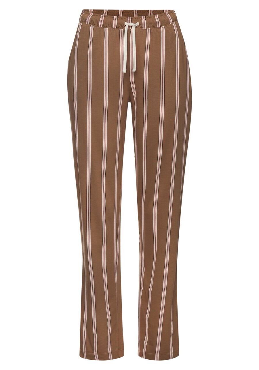 Пижамные штаны LASCANA Pajama Pants, коричневый 
Пижамные штаны LASCANA Pajama Pants, коричневый