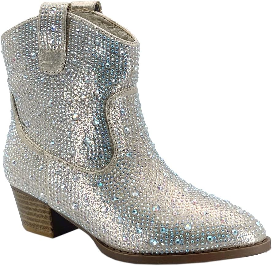 Ботильоны ABSOLEX с крупным каблуком и стразами, Champagne
Ботильоны ABSOLEX с крупным каблуком и стразами, Champagne