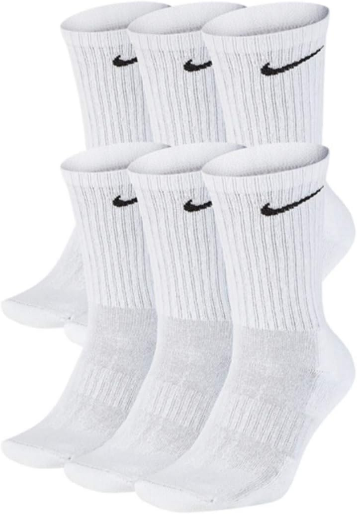 Тренировочные носки Nike Everyday Plus Cushion Crew (6 пар) nkSX6897 065, White
Тренировочные носки Nike Everyday Plus Cushion Crew (6 пар) nkSX6897 065, White
