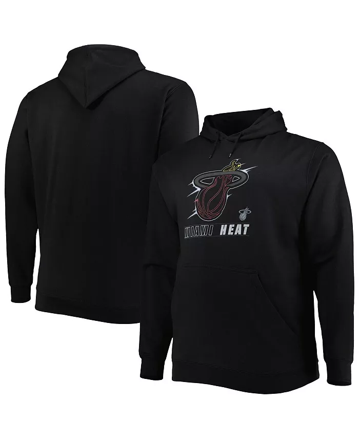 Мужская черная толстовка с капюшоном Miami Heat Big and Tall Heart and Soul Profile
Мужская черная толстовка с капюшоном Miami Heat Big and Tall Heart and Soul Profile