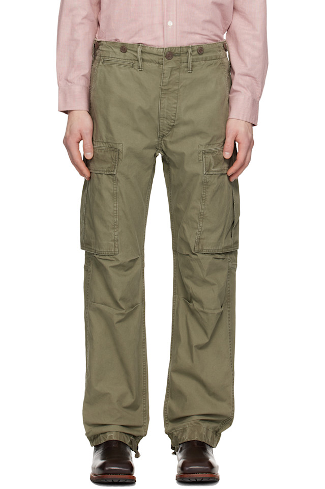 Rrl Брюки-Карго из поплина цвета хаки, оставшиеся после распродаж
Rrl Брюки-Карго из поплина цвета хаки, оставшиеся после распродаж