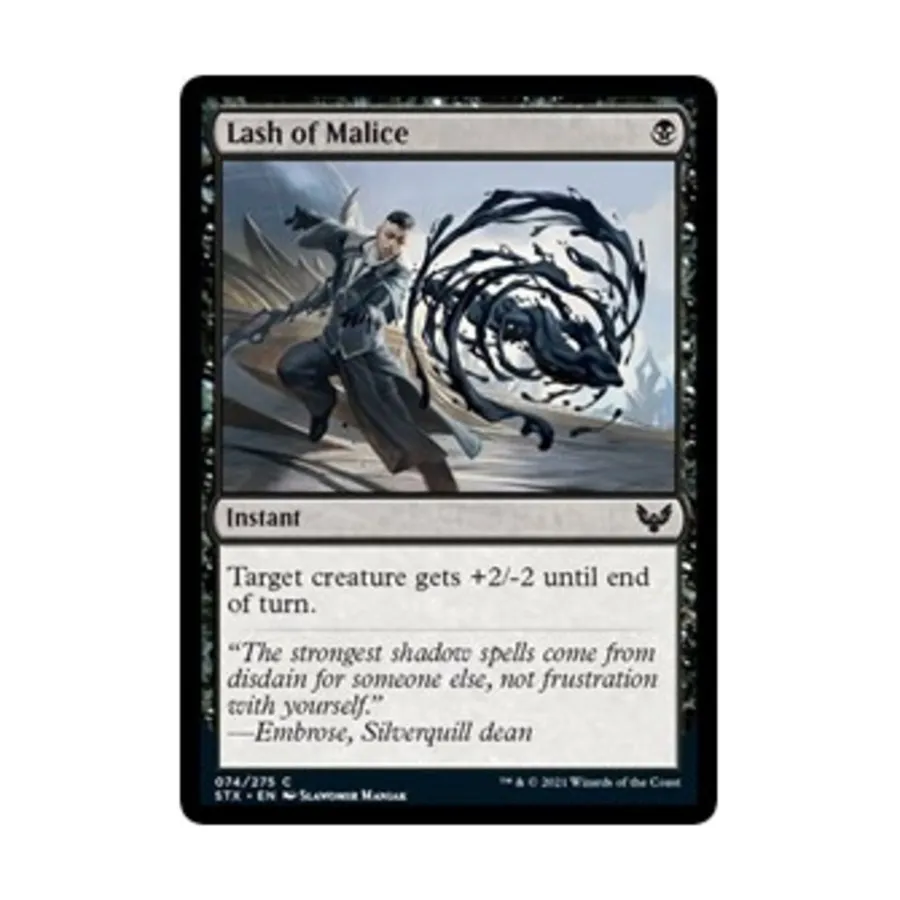 CCG Клык злобы (С) (Фольга), MTG - Strixhaven - School of Mages
CCG Клык злобы (С) (Фольга), MTG - Strixhaven - School of Mages