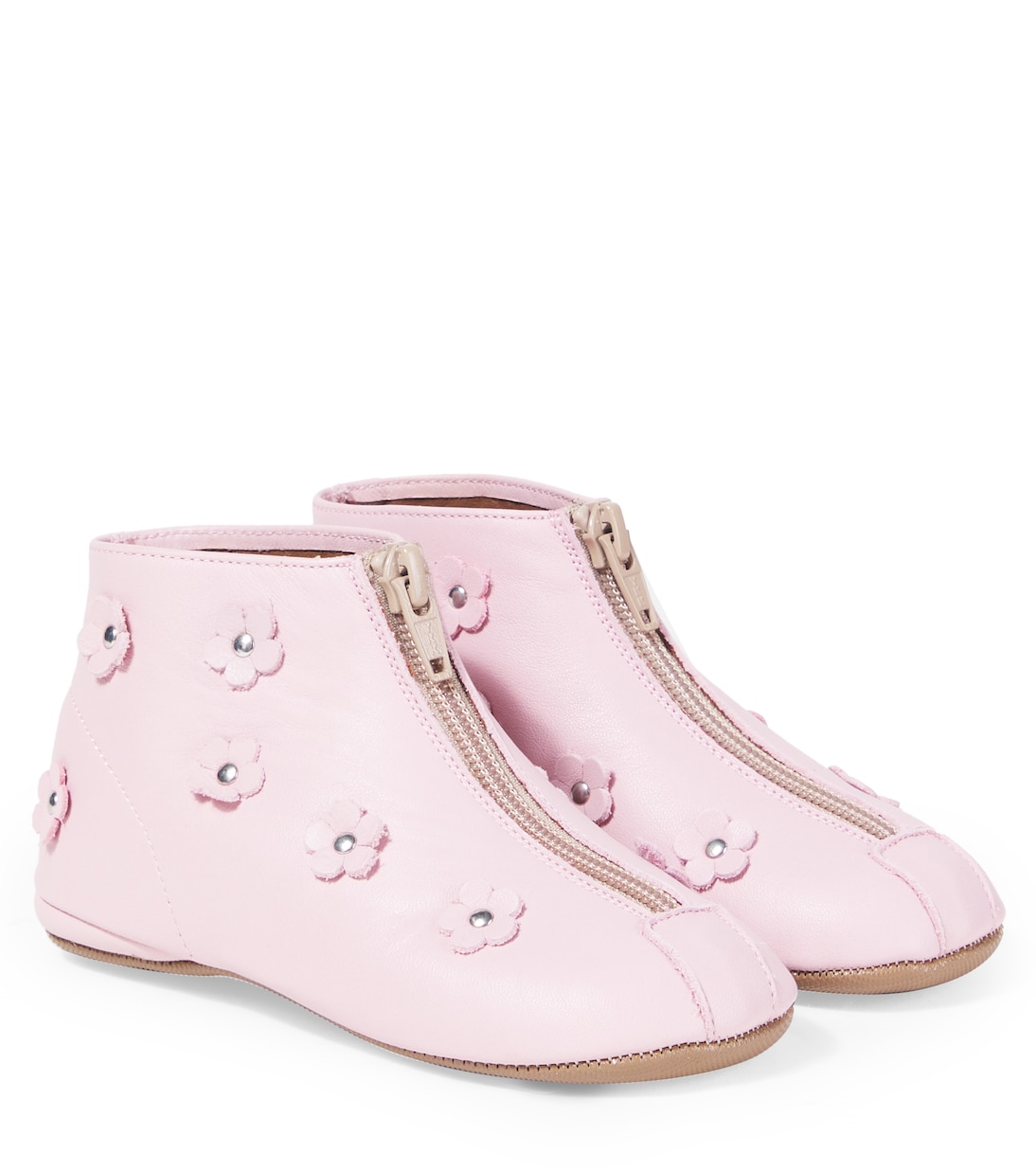 Кожаные ботинки с цветочной аппликацией PèPè, Camelia
Кожаные ботинки с цветочной аппликацией PèPè, Camelia