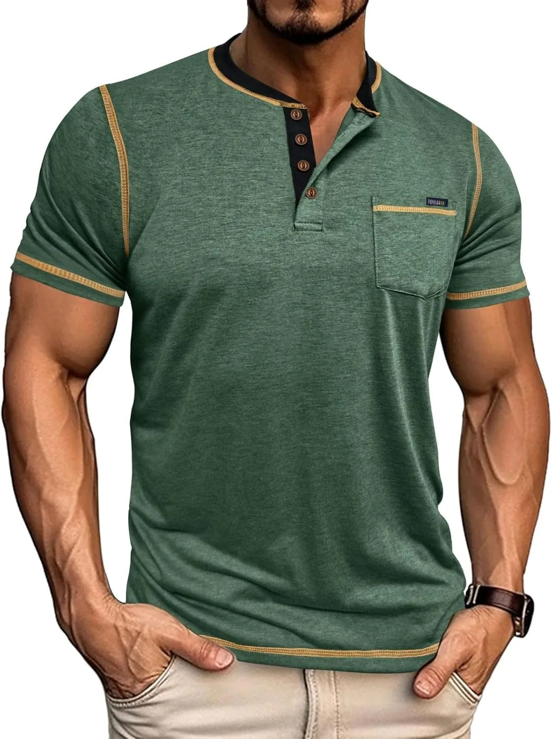 Мужская модная футболка с коротким рукавом HYYGOCCTV
Мужская модная футболка с коротким рукавом HYYGOCCTV