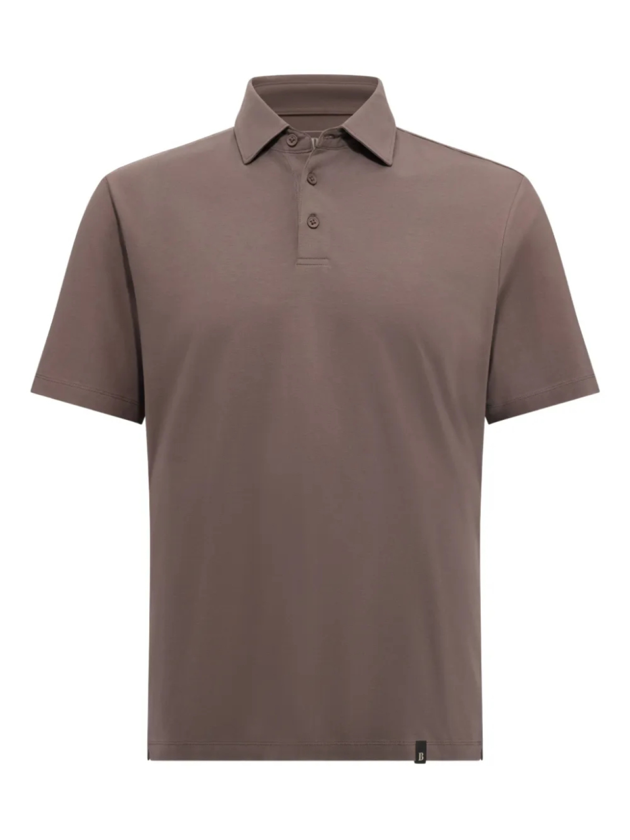 Рубашка поло из эластичного хлопка Supima Boggi Milano, нейтральный 
Рубашка поло из эластичного хлопка Supima Boggi Milano, нейтральный
