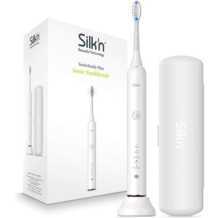 Sonicsmile Plus White Sonic электрическая щетка для чистых и белых зубов, срок службы батареи до 90 дней, Silk'N
Sonicsmile Plus White Sonic электрическая щетка для чистых и белых зубов, срок службы батареи до 90 дней, Silk'N