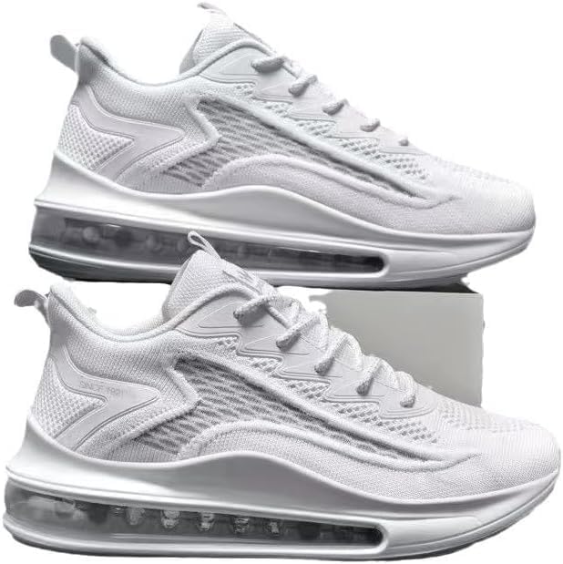 Мужские дышащие кроссовки с сеткой, нескользящие, легкие для спортзала, амортизирующие кроссовки с воздушной подушкой для бега и ходьбы Generic, белый
Мужские дышащие кроссовки с сеткой, нескользящие, легкие для спортзала, амортизирующие кроссовки с воздушной подушкой для бега и ходьбы Generic, белый