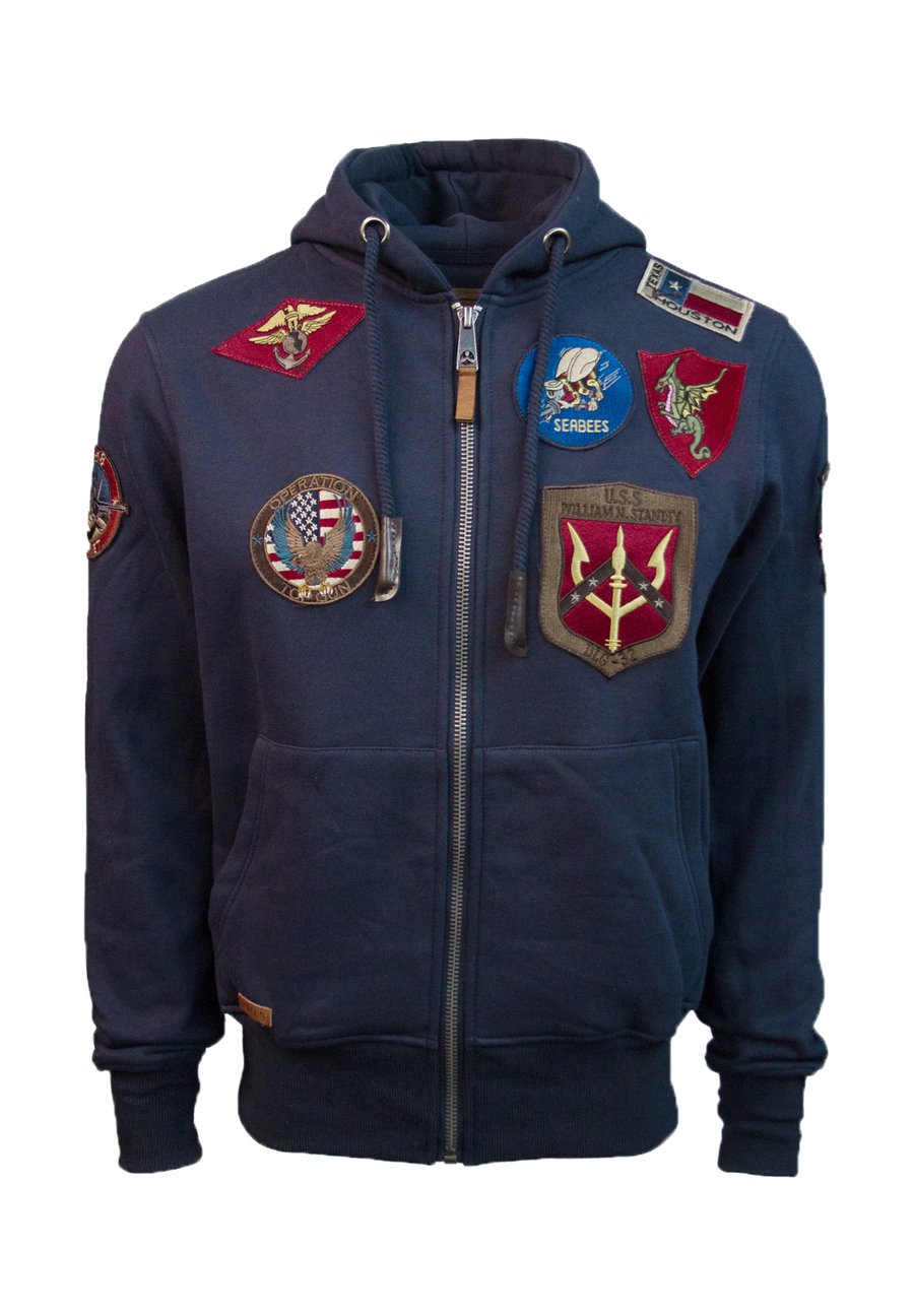 Толстовка TOP GUN Zip-up sweatshirt, Navy/Blue
Толстовка TOP GUN Zip-up sweatshirt, Navy/Blue