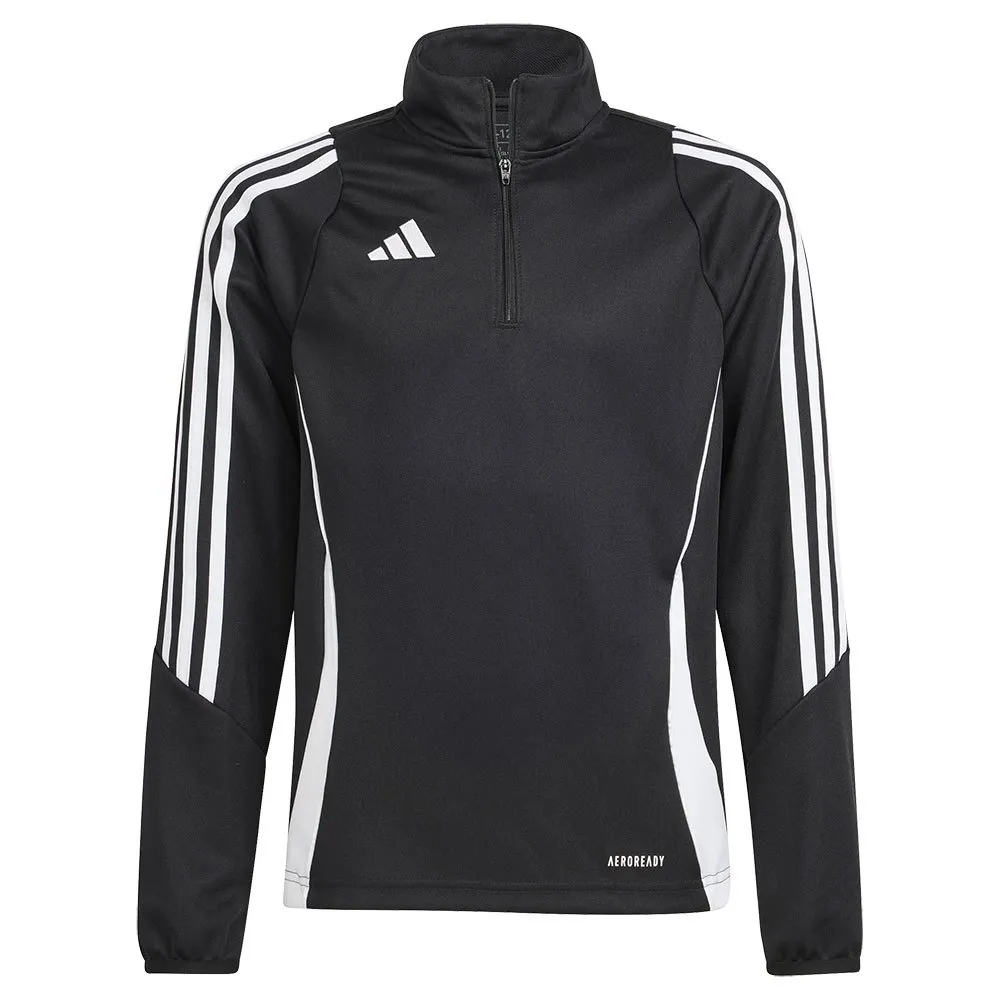 Толстовка adidas Tiro24 half zip, черный 
Толстовка adidas Tiro24 half zip, черный