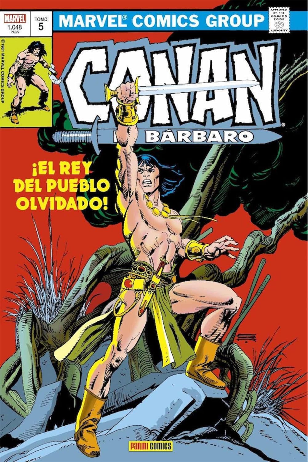 MARVEL GOLD OMNIBUS CONAN EL BÁRBARO. LA ETAPA MARVEL ORIGINAL 5 (PANINI ESPAÑA S.A.)
MARVEL GOLD OMNIBUS CONAN EL BÁRBARO. LA ETAPA MARVEL ORIGINAL 5 (PANINI ESPAÑA S.A.)