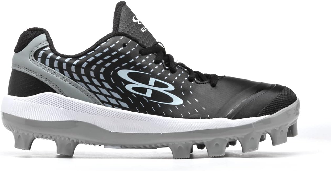 Бутсы Boombah Men's Dart Pursuit с формованными шипами - несколько цветов - разные размеры, белый/черный/серый
Бутсы Boombah Men's Dart Pursuit с формованными шипами - несколько цветов - разные размеры, белый/черный/серый