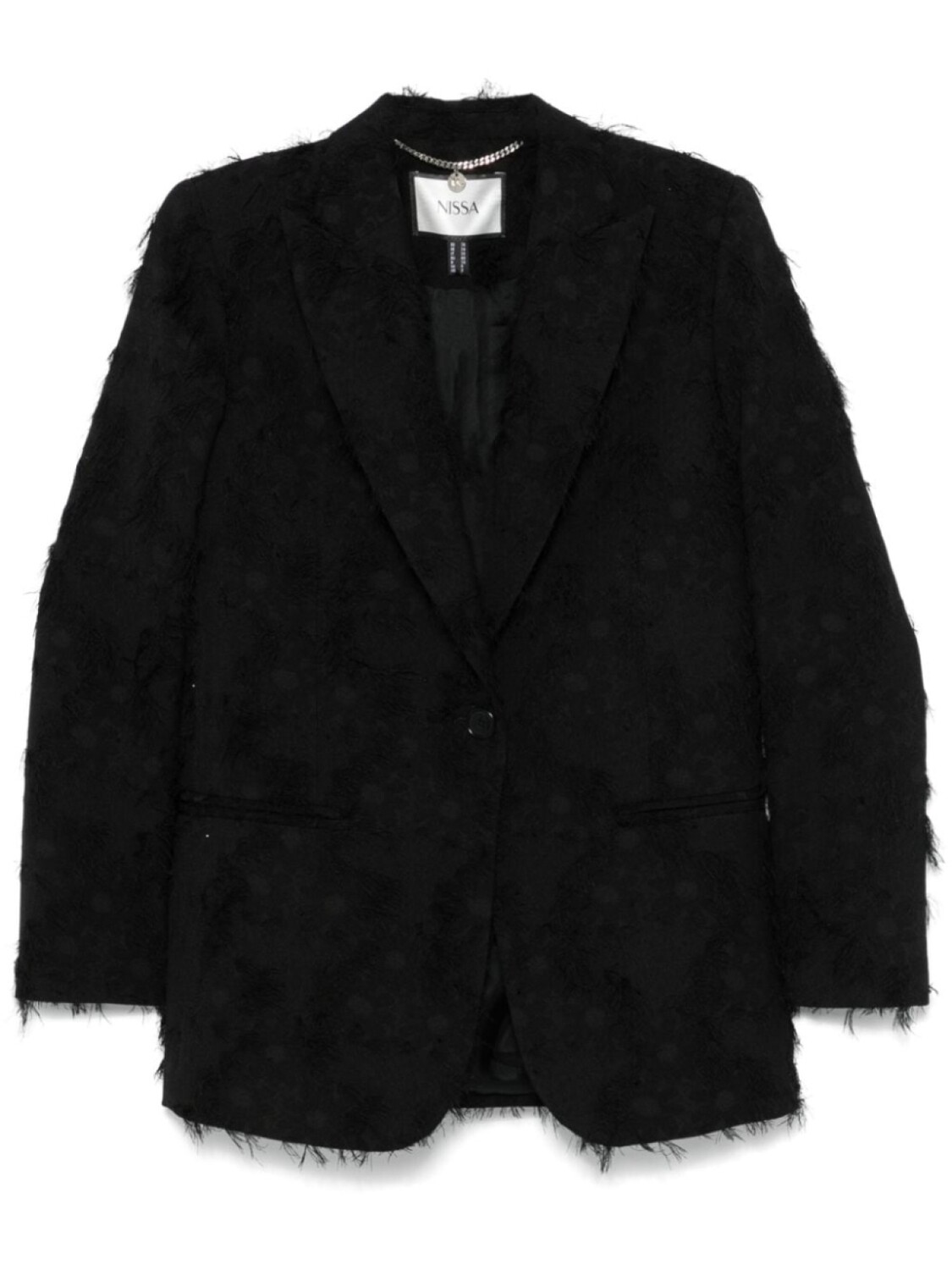 Пиджак NISSA с цветочным жаккардом, черный
Пиджак NISSA с цветочным жаккардом, черный