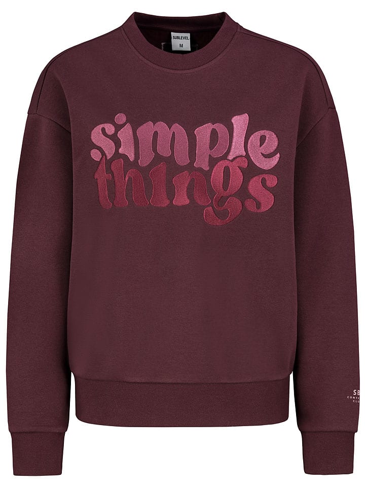 Толстовка Sublevel, бордовый
Толстовка Sublevel, бордовый