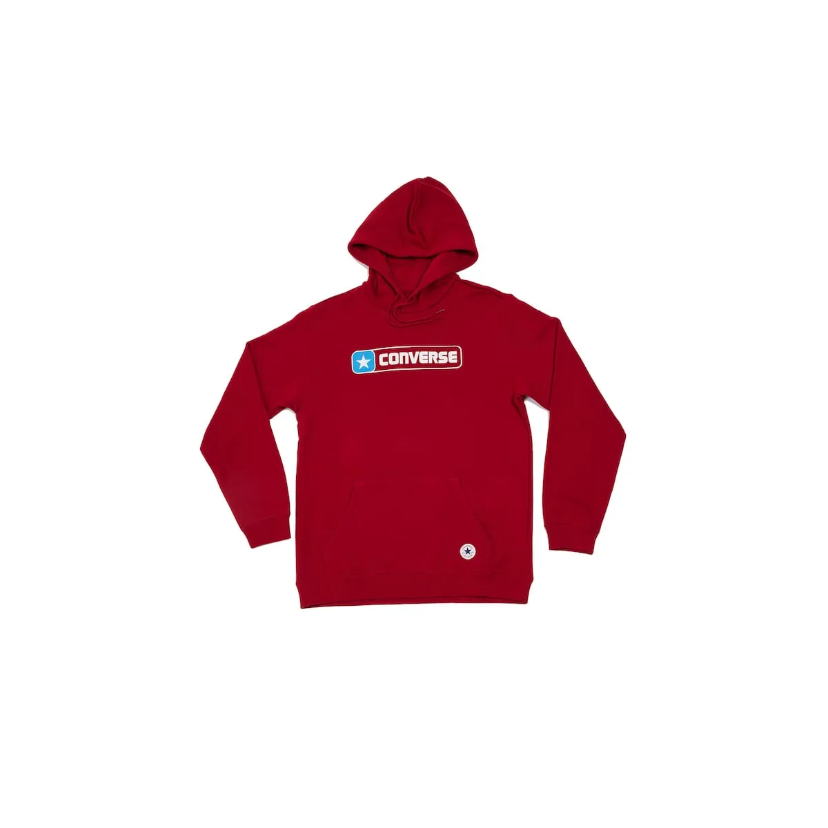 Мужская толстовка с квадратным логотипом Converse, бордовый
Мужская толстовка с квадратным логотипом Converse, бордовый