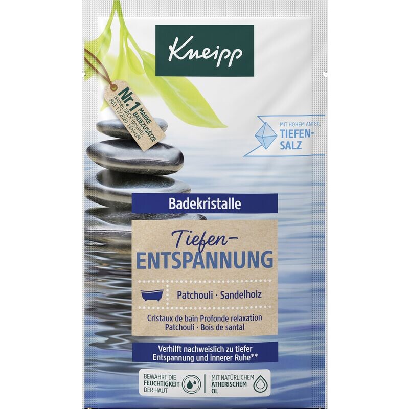 Кристаллы для ванны глубокое расслабление Kneipp, 60 g
Кристаллы для ванны глубокое расслабление Kneipp, 60 g