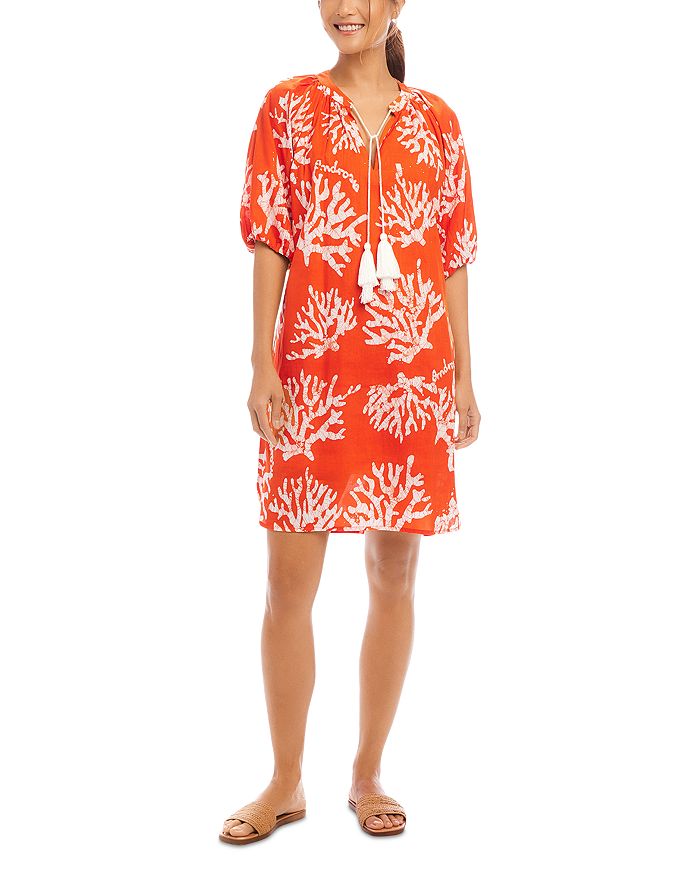 Платье с кисточками и рукавами-фонариками Karen Kane, оранжевый
Платье с кисточками и рукавами-фонариками Karen Kane, оранжевый