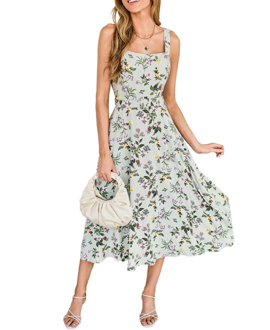 Женское пляжное платье миди с цветочным принтом Play the Part Cupshe, Light/pastel green
Женское пляжное платье миди с цветочным принтом Play the Part Cupshe, Light/pastel green