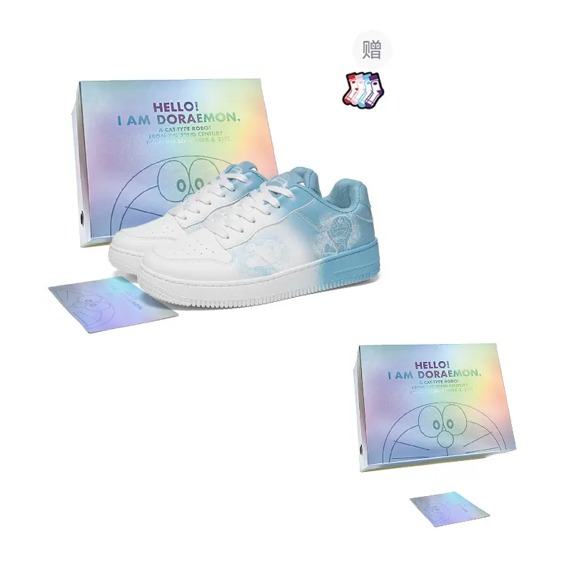 Doraemon Дораэмон Градиентные синие унисекс скейтерские кеды лоу-топ, цвет Gradient Blue
Doraemon Дораэмон Градиентные синие унисекс скейтерские кеды лоу-топ, цвет Gradient Blue
