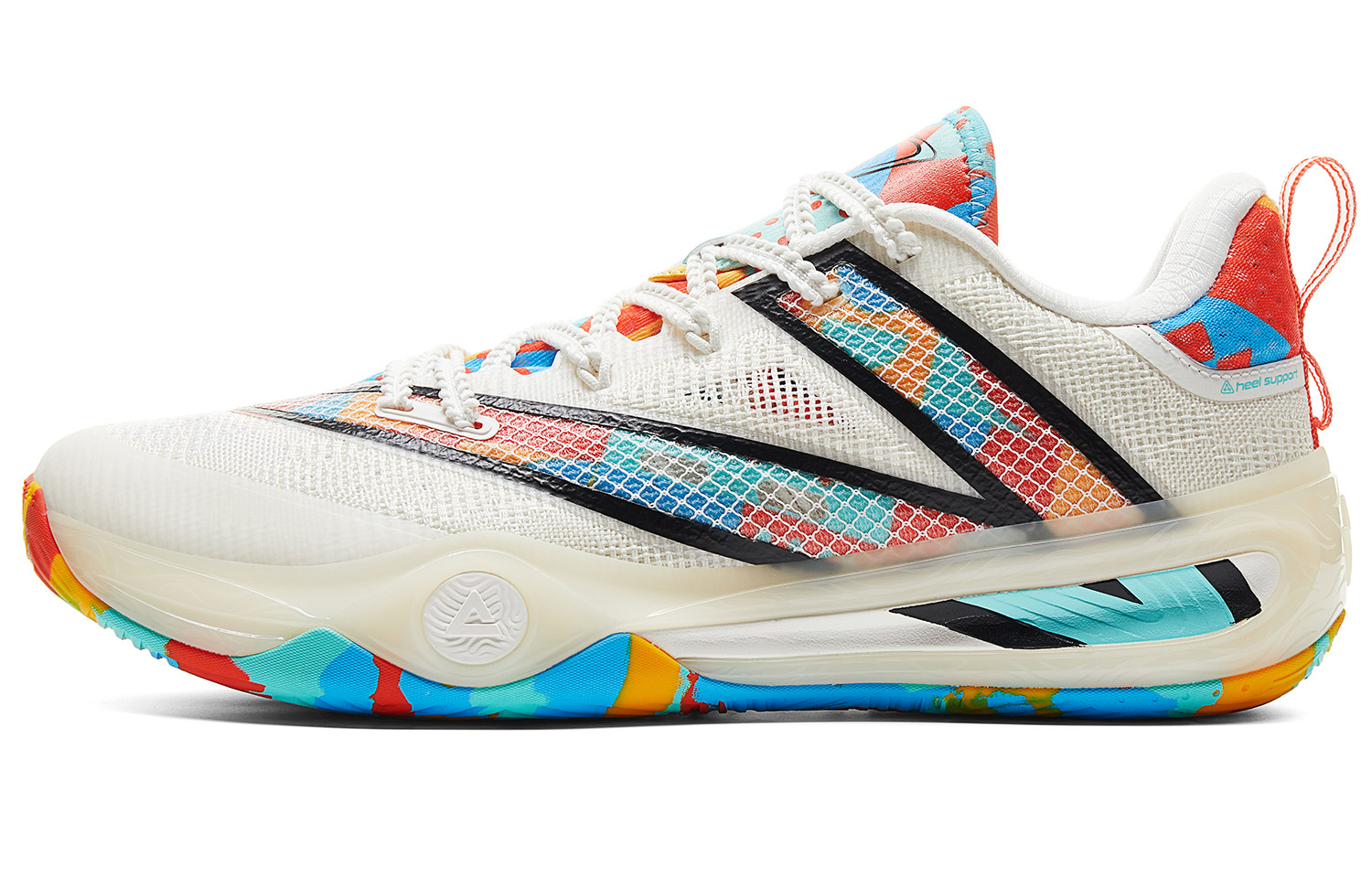 PEAK Баскетбольные кроссовки с низким верхом, устойчивые к истиранию и скручиванию, мужские, белые, оранжево-зеленые
PEAK Баскетбольные кроссовки с низким верхом, устойчивые к истиранию и скручиванию, мужские, белые, оранжево-зеленые