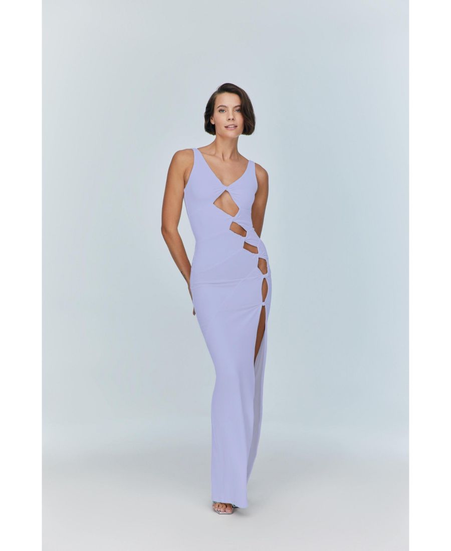 Женское платье Sara - элегантное макси-платье с вырезами | Для торжественных мероприятий Jendue, Ice Blue
Женское платье Sara - элегантное макси-платье с вырезами | Для торжественных мероприятий Jendue, Ice Blue